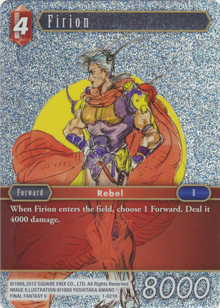 Firion 1 021H Hero Foil Opus 1 Wave 1 Printing Opus I Wave I Printing Firion 1 021H Hero Foil Opus 1 Wave 1 Printing Opus I Wave I Printing