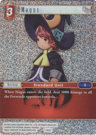 Magus 1 024C Common Foil Opus 1 Wave 1 Printing Magus 1 024C Common Foil Opus 1 Wave 1 Printing