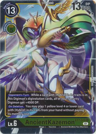 AncientKazemon BT7 042 R Rare AncientKazemon BT7 042 R Rare