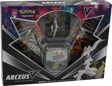  Pokemon TCG: Arceus V Figure Collection Box : Toys & Games
