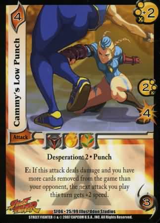 Cammy s Low Punch SF06 25 UFS SF06 Fight for the Future Singles Cammy s Low Punch SF06 25 UFS SF06 Fight for the Future Singles