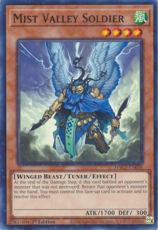 Mist Valley Soldier HAC1 EN058 Duel Terminal Common Parallel 1st Edition Hidden Arsenal Chapter 1 1st Edition Singles Mist Valley Soldier HAC1 EN058 Duel Terminal Common Parallel 1st Edition Hidden Arsenal Chapter 1 1st Edition Singles