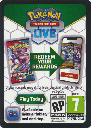 for Pokemon TCG Online Black Market Prism Star DIGITAL ptcgo in Game Card 