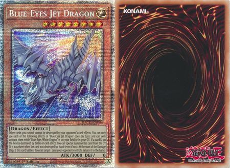 Blue eyes shops jet dragon starlight ultra rare