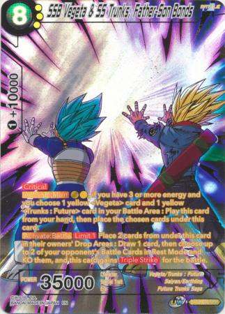 SSG Trunks, Power Awakened (SPR) - Realm of the Gods - Dragon Ball Super CCG