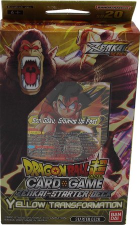 BANDAI NAMCO Entertainment Dragon Ball Super TCG: ZENKAI Series 03: Proud  Warrior Starter Deck [SD22]