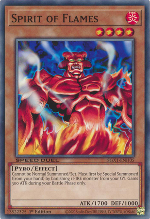 Spirit of Flames - Yugioh | TrollAndToad