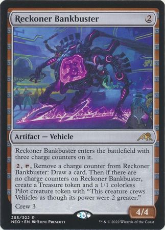 Reckoner Bankbuster 255 302 Silver Stamped Kamigawa Neon Dynasty Silver Stamped Non Foil Singles Reckoner Bankbuster 255 302 Silver Stamped Kamigawa Neon Dynasty Silver Stamped Non Foil Singles