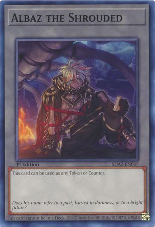 Albaz the Shrouded SDAZ EN047 Common 1st Edition Structure Deck Albaz Strike 1st Edition Singles Albaz the Shrouded SDAZ EN047 Common 1st Edition Structure Deck Albaz Strike 1st Edition Singles