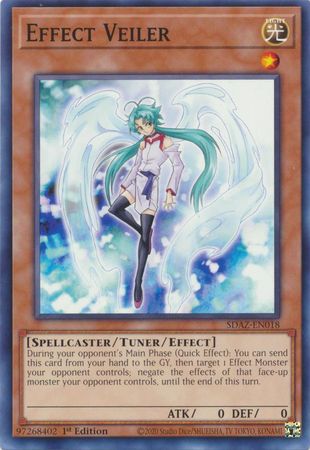 Effect Veiler SDAZ EN018 Common 1st Edition Structure Deck Albaz Strike 1st Edition Singles Effect Veiler SDAZ EN018 Common 1st Edition Structure Deck Albaz Strike 1st Edition Singles
