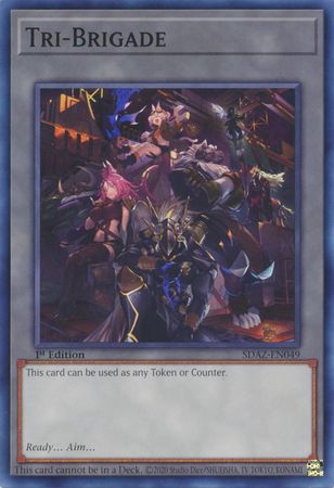 Tri Brigade SDAZ EN049 Common 1st Edition Structure Deck Albaz Strike 1st Edition Singles Tri Brigade SDAZ EN049 Common 1st Edition Structure Deck Albaz Strike 1st Edition Singles