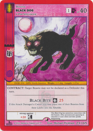 Black Dog 23 165 Gold 1st Edition Wilderness 1st Edition Singles Black Dog 23 165 Gold 1st Edition Wilderness 1st Edition Singles
