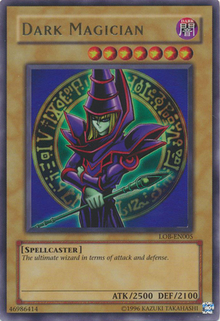 Dark Magician - LOB-EN005 - Ultra Rare Unlimited