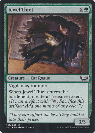 Jewel Thief 151 281 Streets of New Capenna Singles Jewel Thief 151 281 Streets of New Capenna Singles