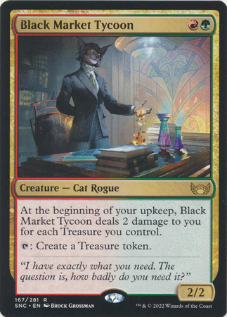 Black Market Tycoon 167 281 Streets of New Capenna Singles Black Market Tycoon 167 281 Streets of New Capenna Singles