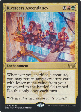 Riveteers Ascendancy 216 281 Streets of New Capenna Singles Riveteers Ascendancy 216 281 Streets of New Capenna Singles