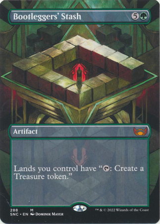Bootleggers Stash 288 Alternate Art Borderless Bootleggers Stash 288 Alternate Art Borderless