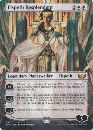 Elspeth Resplendent 282 Alternate Art Borderless Elspeth Resplendent 282 Alternate Art Borderless