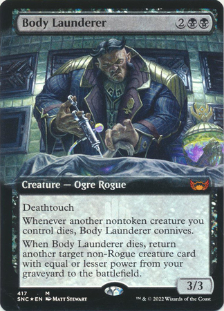 Body Launderer 417 Extended Art Body Launderer 417 Extended Art