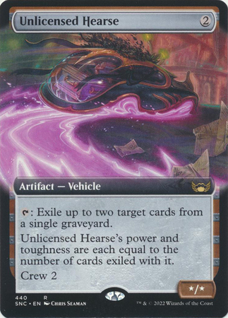 Unlicensed Hearse 440 Extended Art Unlicensed Hearse 440 Extended Art