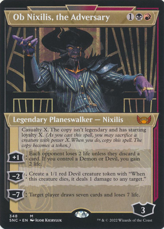 Ob Nixilis the Adversary 348 Showcase Art Deco Ob Nixilis the Adversary 348 Showcase Art Deco