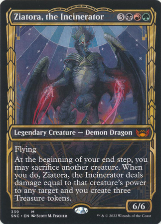 Ziatora the Incinerator 339 Showcase Golden Age Ziatora the Incinerator 339 Showcase Golden Age