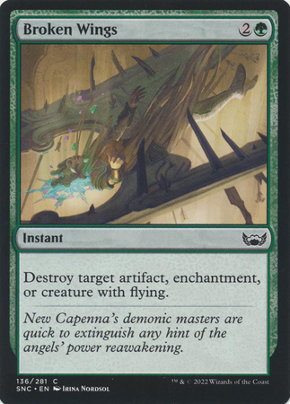 Broken Wings 136 281 Streets of New Capenna Singles Broken Wings 136 281 Streets of New Capenna Singles