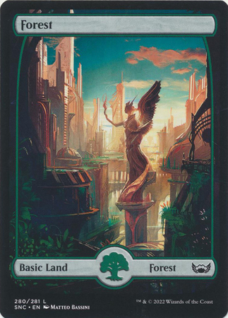 Forest 280 281 Full Art Metropolis Basic Land Forest 280 281 Full Art Metropolis Basic Land