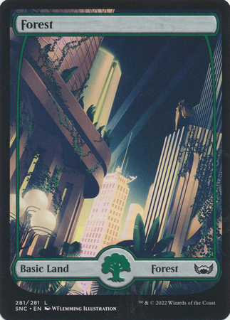 Forest 281 281 Full Art Metropolis Basic Land Forest 281 281 Full Art Metropolis Basic Land