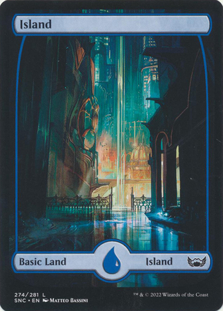 Island 274 281 Full Art Metropolis Basic Land Island 274 281 Full Art Metropolis Basic Land