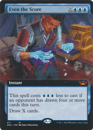 Even the Score 411 Extended Art Even the Score 411 Extended Art