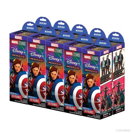 Marvel Studios Disney Plus Booster Brick of 10 Boosters Marvel Heroclix Marvel Studios Disney Plus Booster Brick of 10 Boosters Marvel Heroclix