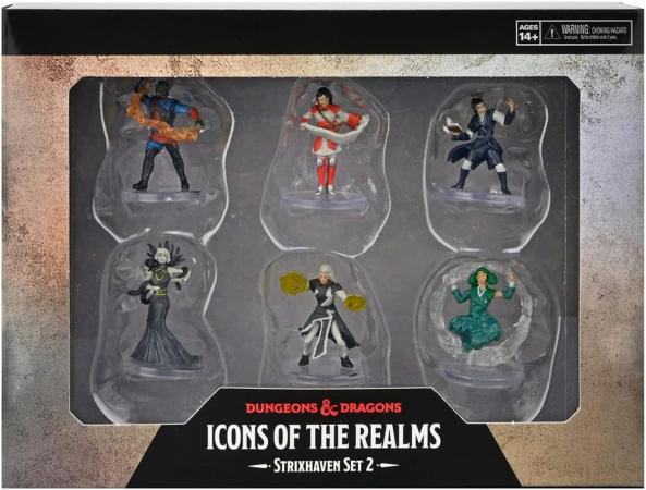 D D Icons of the Realms Strixhaven Set 2 WizKids WZK96128 D D Icons of the Realms Strixhaven Set 2 WizKids WZK96128