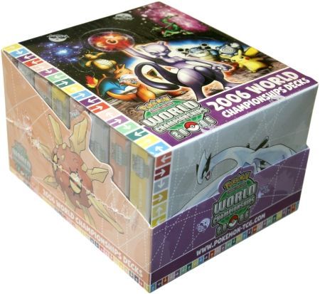 2006 World Championships Preconstructed Theme Deck Box of 8 Decks (Pok