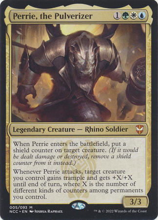 Perrie the Pulverizer 005 093 Streets of New Capenna Commander Singles Perrie the Pulverizer 005 093 Streets of New Capenna Commander Singles