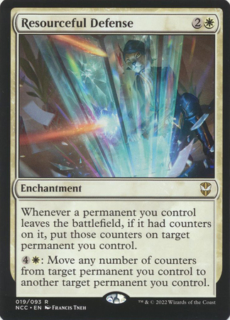 Resourceful Defense 019 093 Streets of New Capenna Commander Singles Resourceful Defense 019 093 Streets of New Capenna Commander Singles