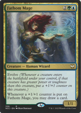 Fathom Mage 339 Streets of New Capenna Commander Singles Fathom Mage 339 Streets of New Capenna Commander Singles