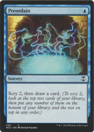 Preordain 230 Preordain 230