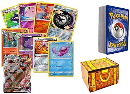 Pokemon Cards 50 Card Assorted Lot with Guaranteed V Pokemon