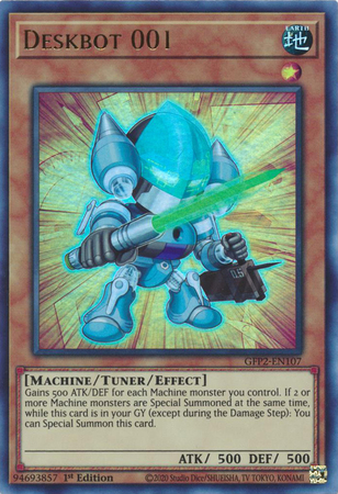 Deskbot 001 GFP2 EN107 Ultra Rare 1st Edition Ghosts From The Past The 2nd Haunting 1st Edition Singles Deskbot 001 GFP2 EN107 Ultra Rare 1st Edition Ghosts From The Past The 2nd Haunting 1st Edition Singles