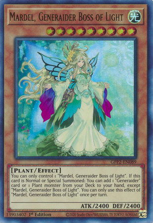 Mardel Generaider Boss of Light GFP2 EN089 Ultra Rare 1st Edition Ghosts From The Past The 2nd Haunting 1st Edition Singles Mardel Generaider Boss of Light GFP2 EN089 Ultra Rare 1st Edition Ghosts From The Past The 2nd Haunting 1st Edition Singles