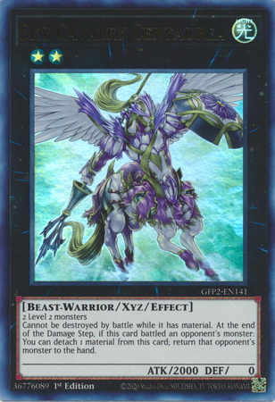 Sky Cavalry Centaurea GFP2 EN141 Ultra Rare 1st Edition Sky Cavalry Centaurea GFP2 EN141 Ultra Rare 1st Edition