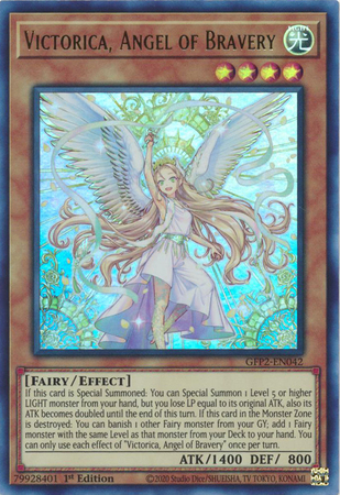 Victorica Angel of Bravery GFP2 EN042 Ultra Rare 1st Edition Ghosts From The Past The 2nd Haunting 1st Edition Singles Victorica Angel of Bravery GFP2 EN042 Ultra Rare 1st Edition Ghosts From The Past The 2nd Haunting 1st Edition Singles
