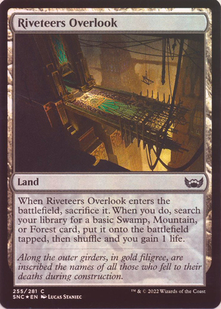 Riveteers Overlook 255 281 Foil Riveteers Overlook 255 281 Foil