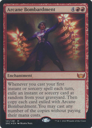 Arcane Bombardment 101 281 Foil Arcane Bombardment 101 281 Foil