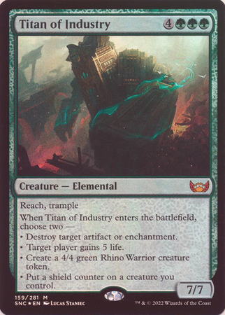 Titan of Industry 159 281 Foil Titan of Industry 159 281 Foil
