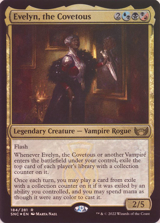 Evelyn the Covetous 184/281 - Magic | TrollAndToad