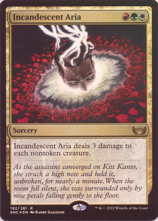 Incandescent Aria 192 281 Foil Streets of New Capenna Foil Singles Incandescent Aria 192 281 Foil Streets of New Capenna Foil Singles