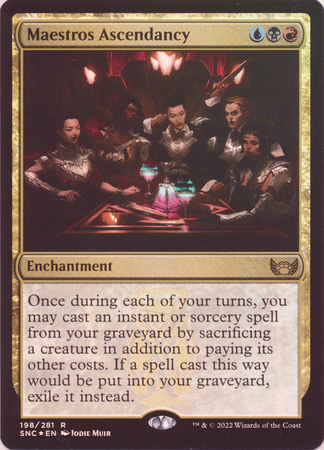 Maestros Ascendancy 198 281 Foil Maestros Ascendancy 198 281 Foil