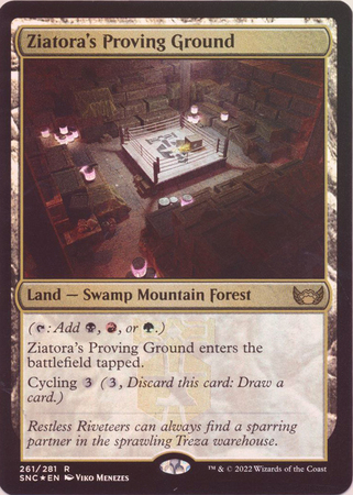 Ziatora s Proving Ground 261 281 Foil Ziatora s Proving Ground 261 281 Foil